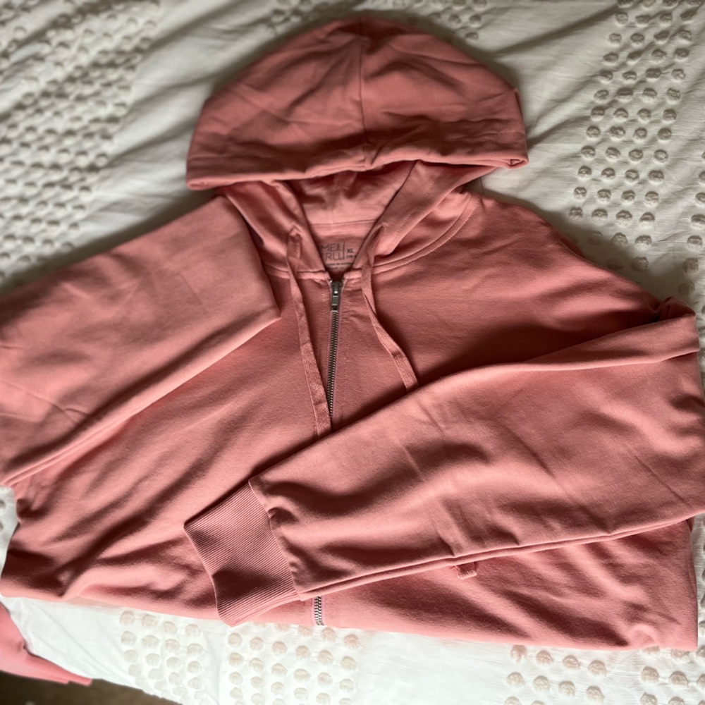 Pink zip up jacket!